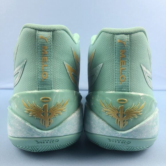Puma MB.02 Mens Size 14 Lamelo Ball Lunar New Year Jade Green Gold 378284-01 main image 14